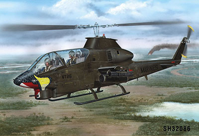 予約 ベルAH-1Gコブラ戦闘ヘリ 米海兵隊&海軍